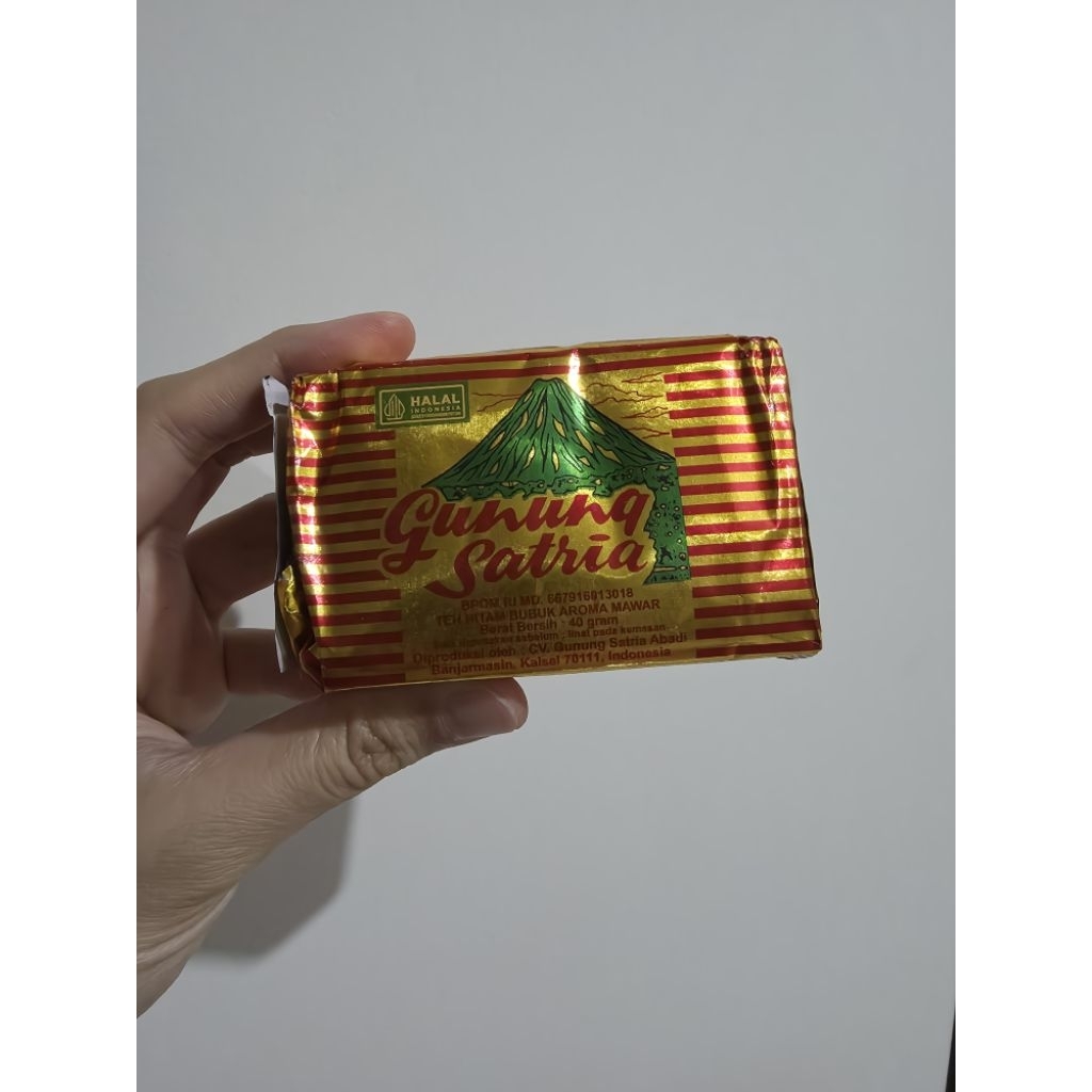 TEH GUNUNG SATRIA/ TEH TUBRUK GUNUNG SATRIA / TEH HITAM GUNUNG SATRIA AROMA MAWAR