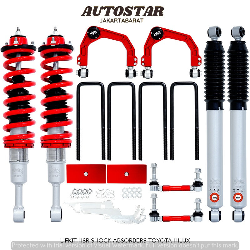 LIFKIT HSR SHOCK ABSORBERS TOYOTA HILUX