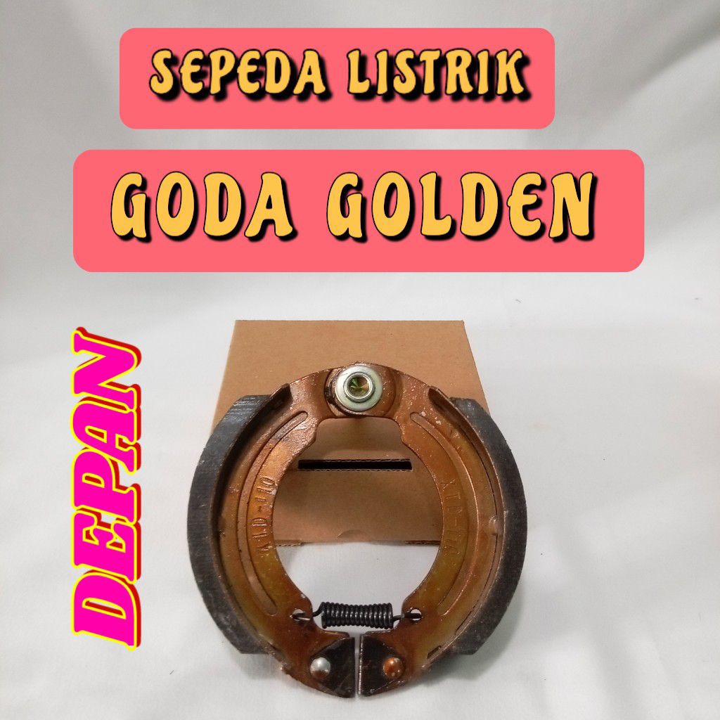 KAMPAS REM DEPAN GODA GOLDEN/KAMPAS REM SEPEDA LISTRIK GODA GOLDEN