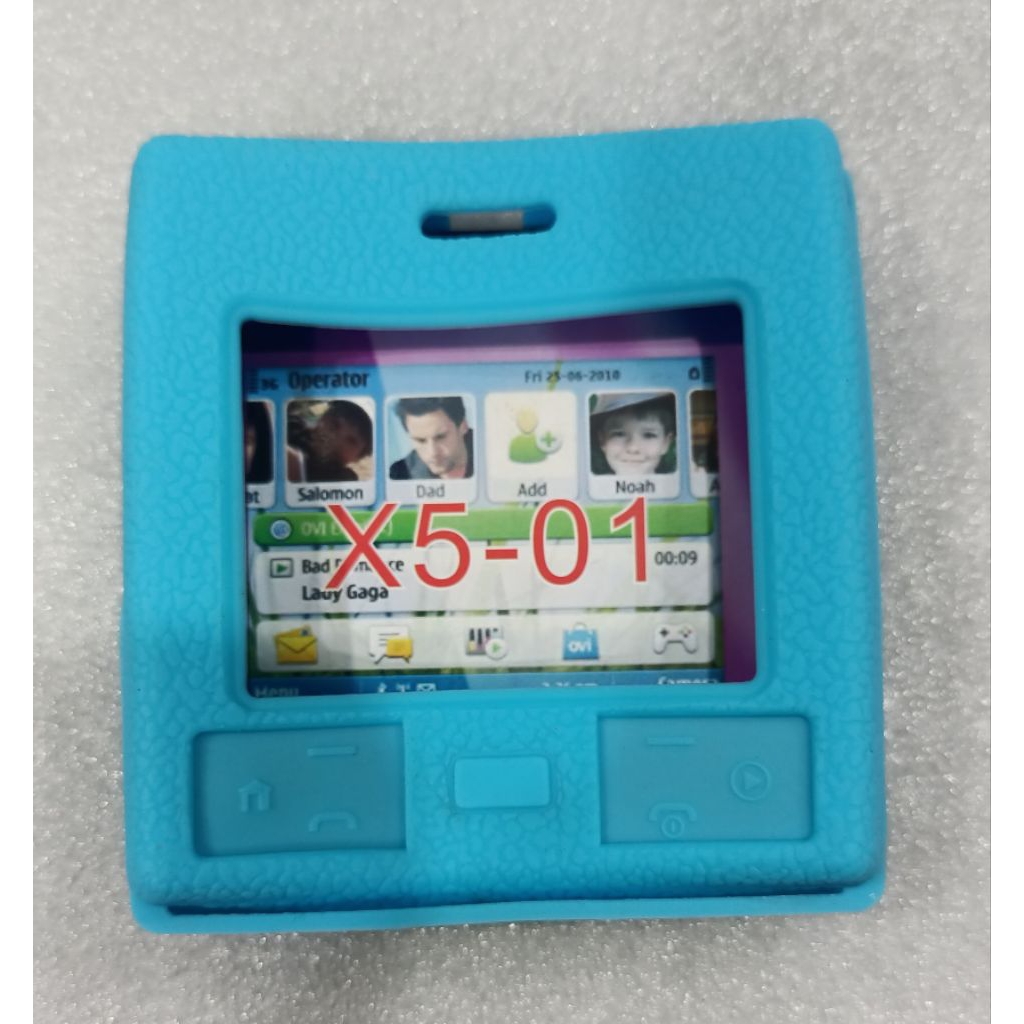 silikon Nokia X5-01 ( READY BIRU )
