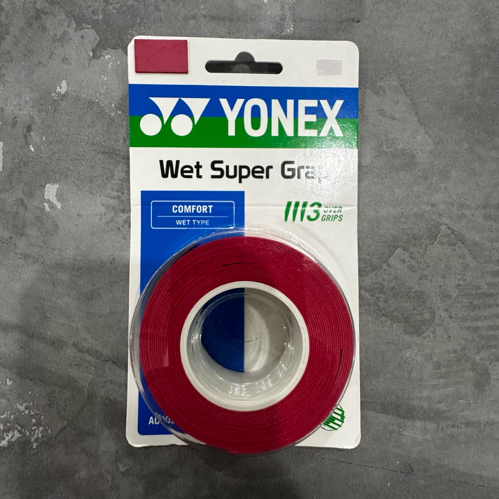 Grip Karet Raket Wet Super Grap Yonex Original