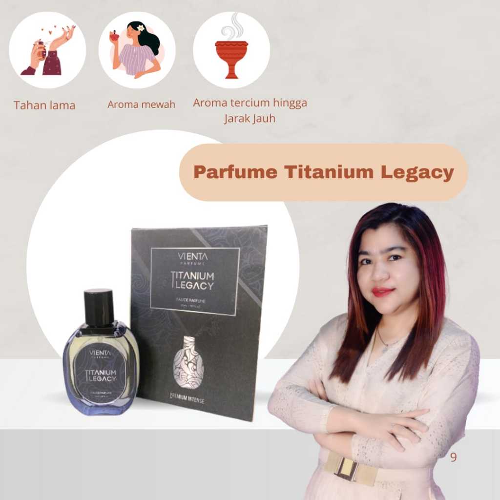 PARFUM COWOK VIENTA BEAUTY CARE TITANIUM LEGACY