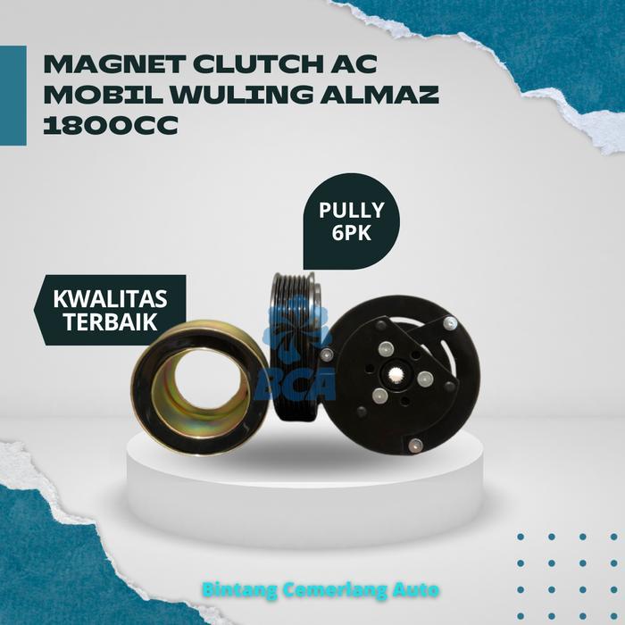 MAGNET CLUTCH AC MOBIL WULING ALMAZ 1800CC 6PK