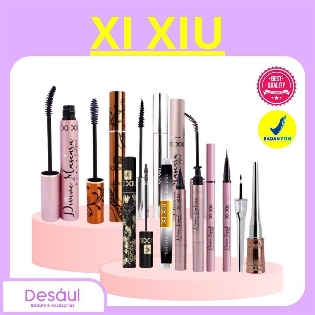 XIUXIU Series mascara dan eyeliner.