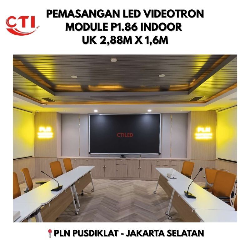 CTI - Led Videotron P1.86 Indoor permeter persegi