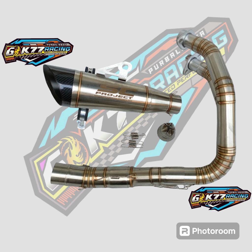 Ekzos ER6 ER-6N ER6N SC Sc Project S1 Fullsystem exhaust