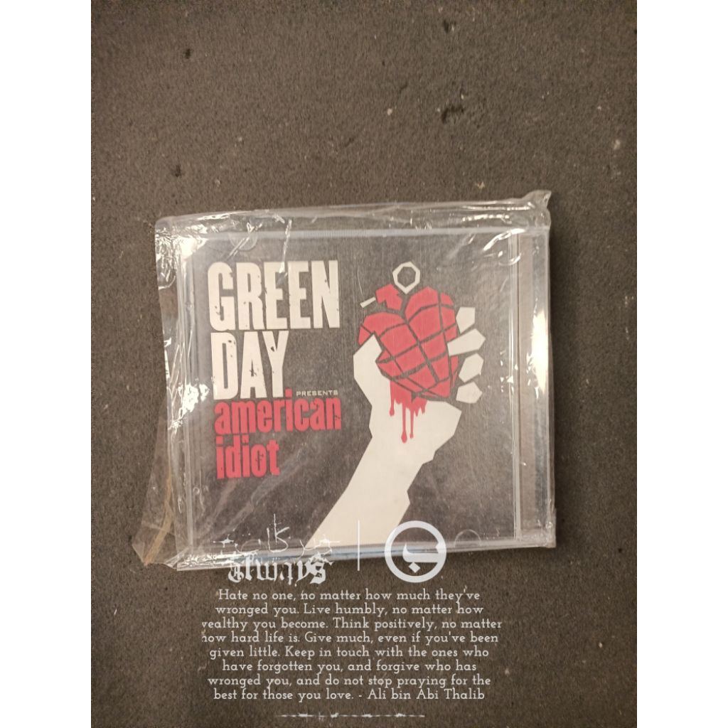 CD Green Day - American Idiot used 100% terawat