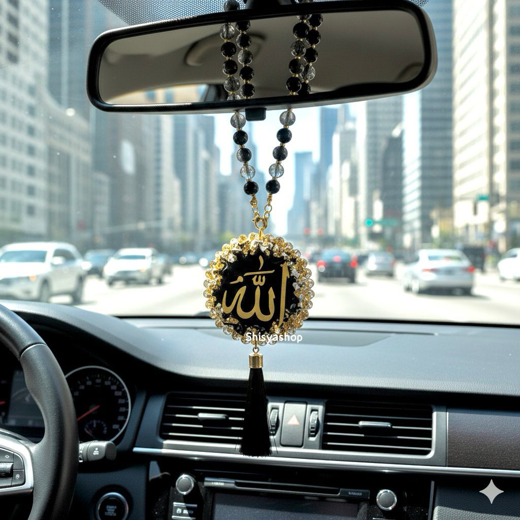 Gantungan tasbih / gantungan spion mobil / Tasbih estetik / tasbih mewah