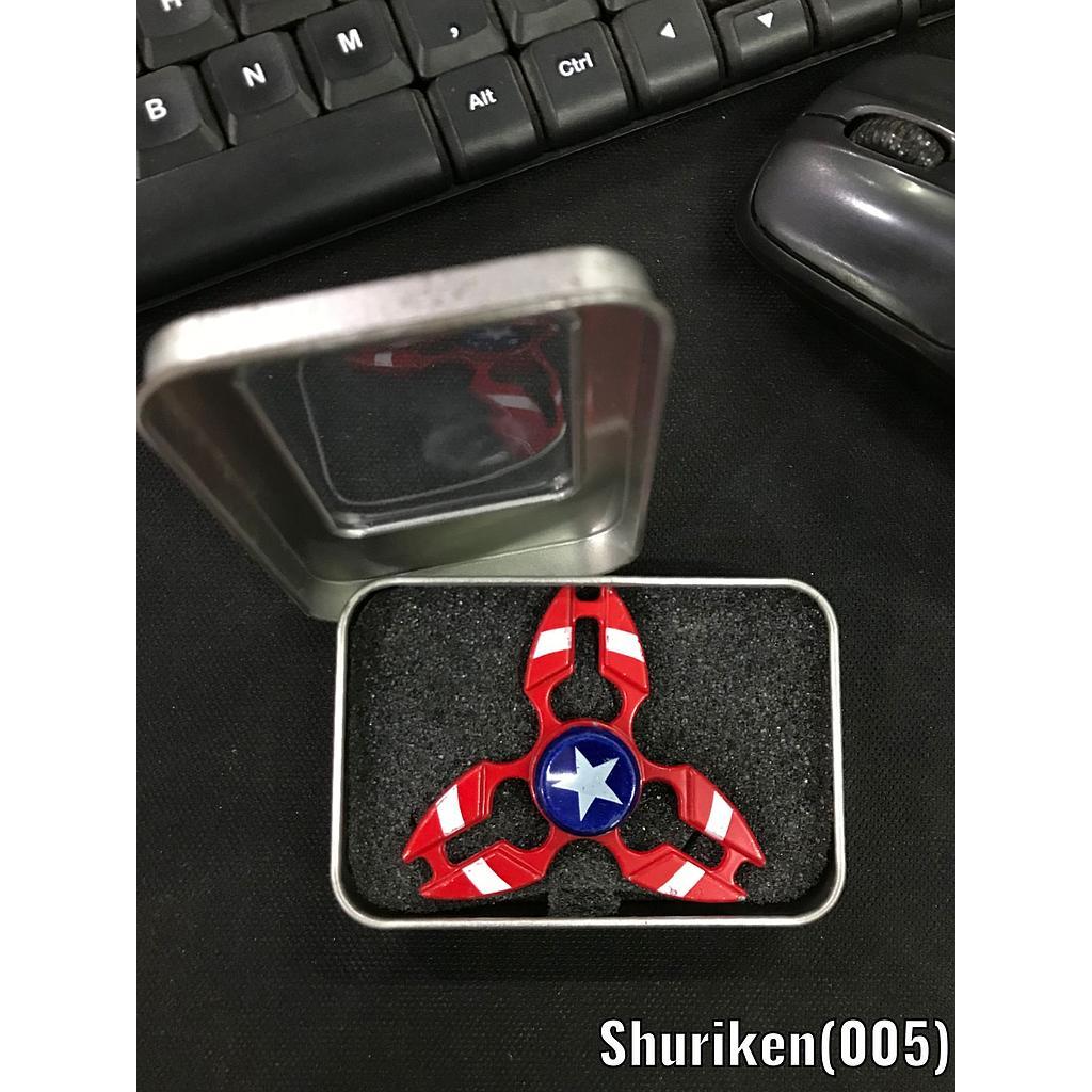 Mainan Anak Spinner 3 Sisi _ Spinner Besi_Shuriken_Spinner Glow_spinner gerigi_spinner chrom