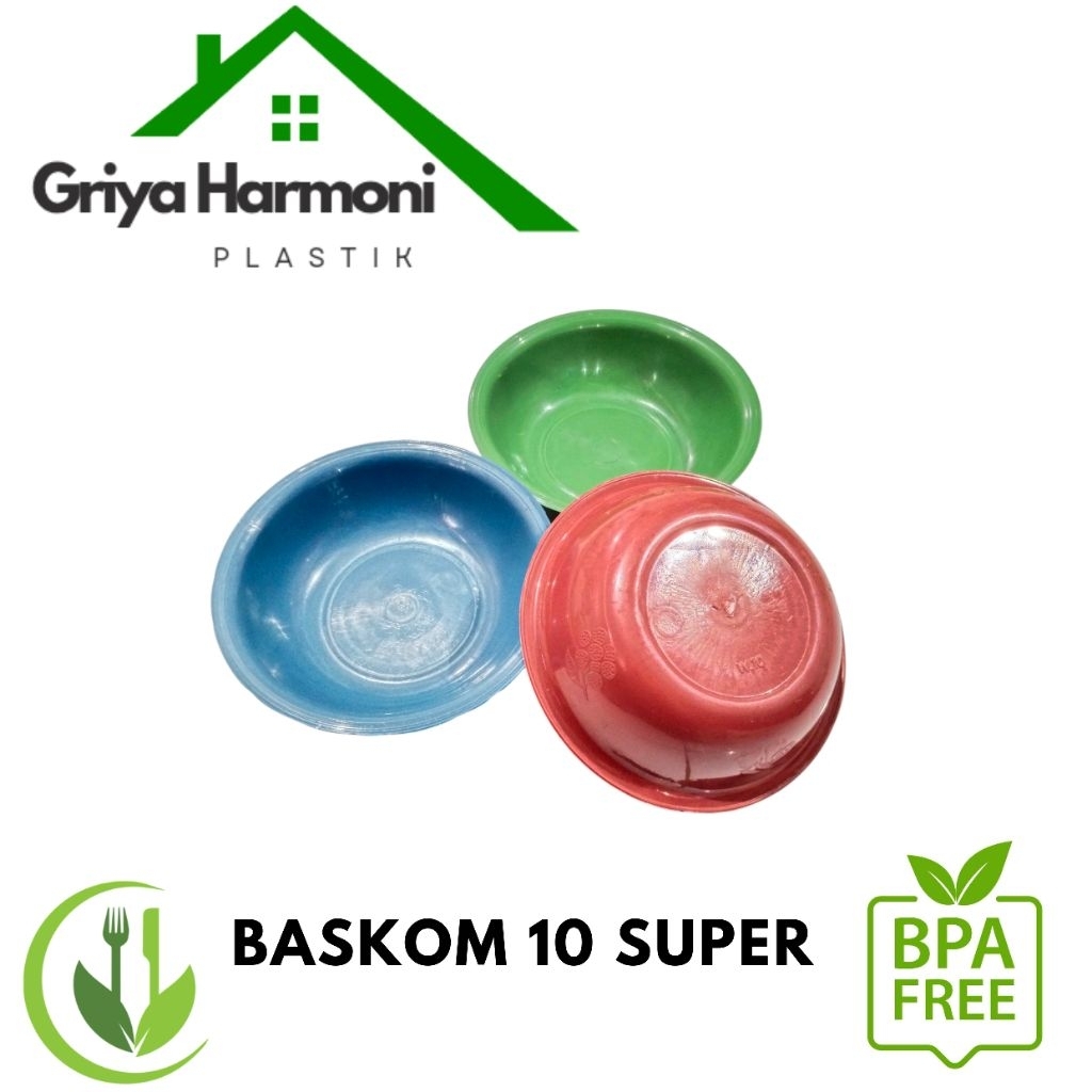 (48 PCS) Baskom 10 Super - Baskom Nasi Hajatan - Baskom Nasi Ukuran 10
