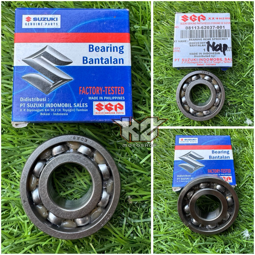 Bearing 6203 Klaher Tromol Napgear Satria Fu Karbu Satria Fu Injeksi Ori SGP