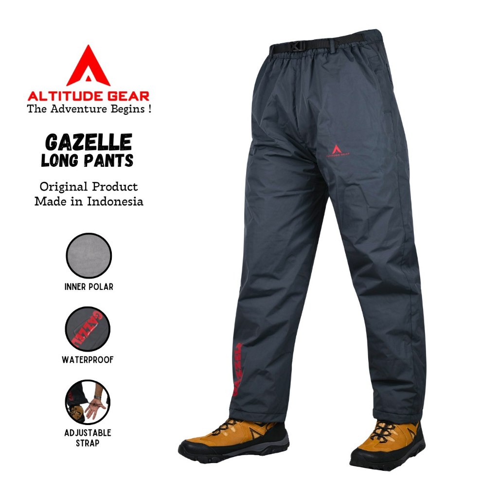 Celana Gunung Celana Polar Outdoor Pria Wanita Celana Summit Inner Polar Altitude Gear Gazelle