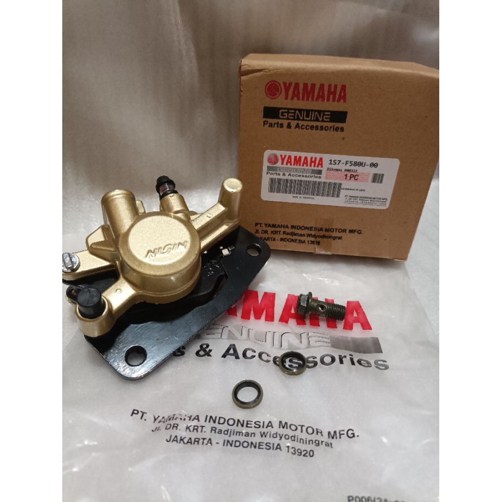 caliper kepala babi Assy yamaha- 1S7-F580U-00- jup mx - mio sporty mio smile mio new