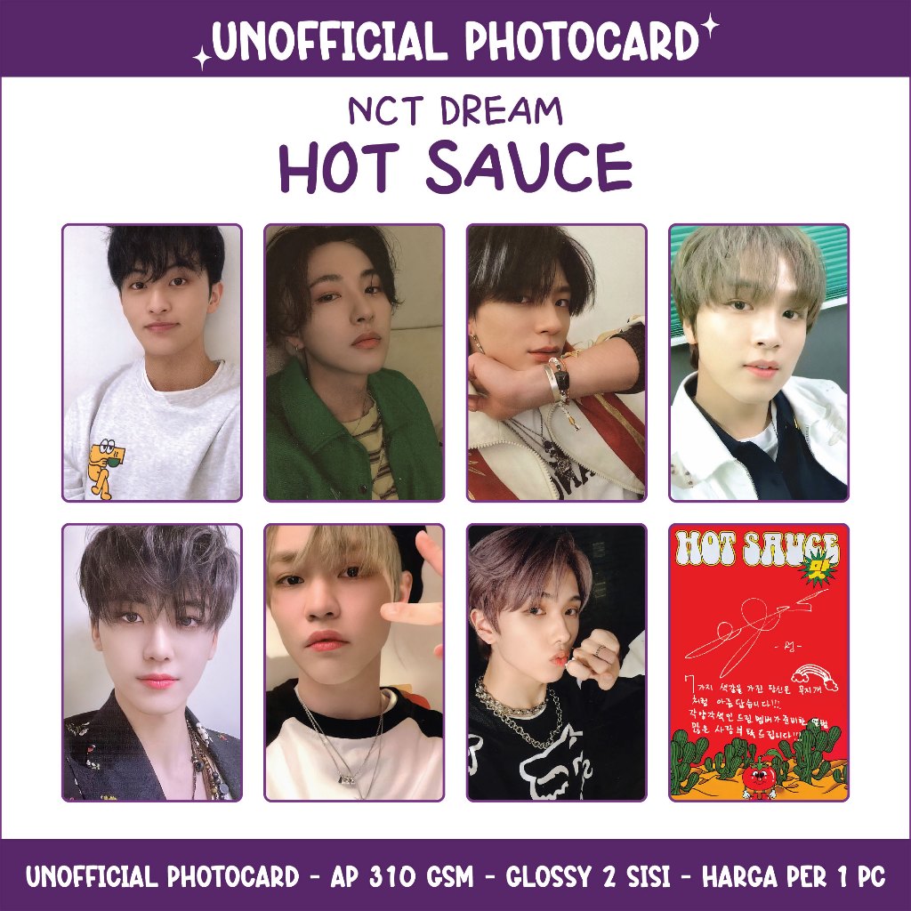 Jual NCT Dream PC Hot Sauce Terlengkap & Harga Terbaru Juli 2026