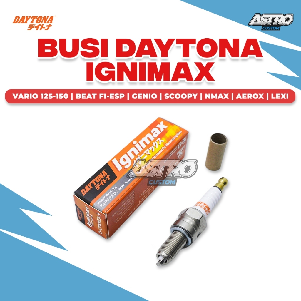 BUSI DAYTONA RACING BEAT-SCOOPY-VARIO-KLX-NINJA-VIXION-MIO-SUPRA-JUPITER-RXKING-AEROX-LEXI-NMAX