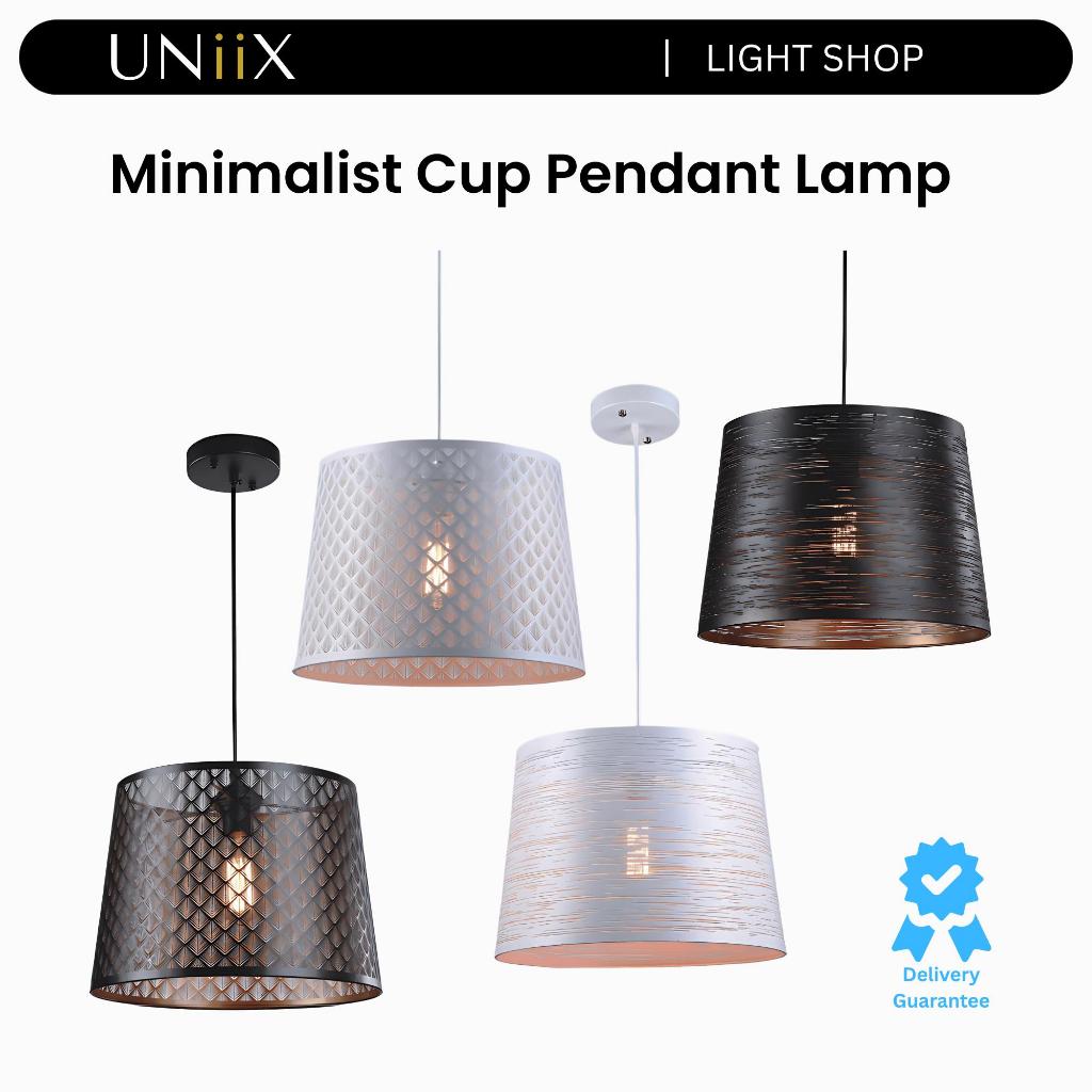UNiiX - LG8393 | Lampu Gantung Cup Meja Makan Lampu Gantung Hias Kamar Model Minimalis Untuk Ruang M