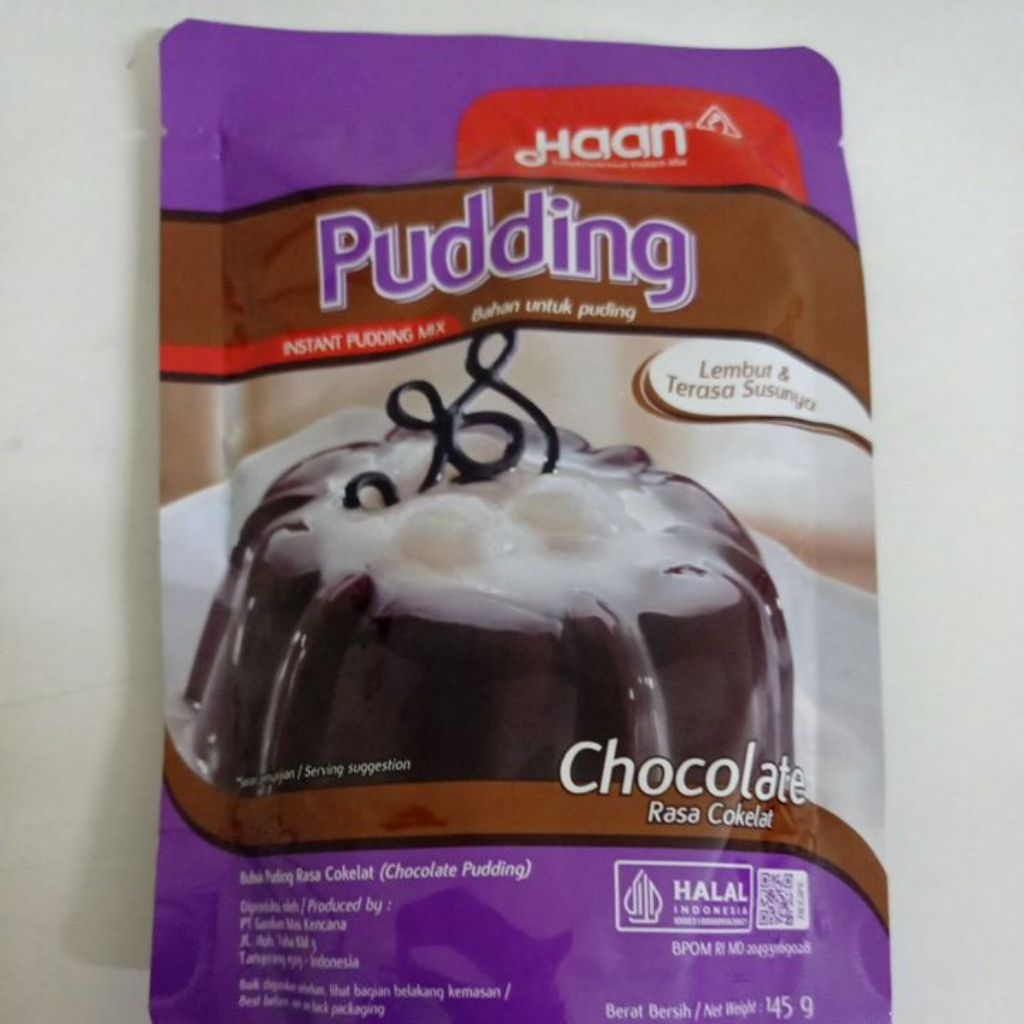 PUDING HAAN COKLAT 145GR