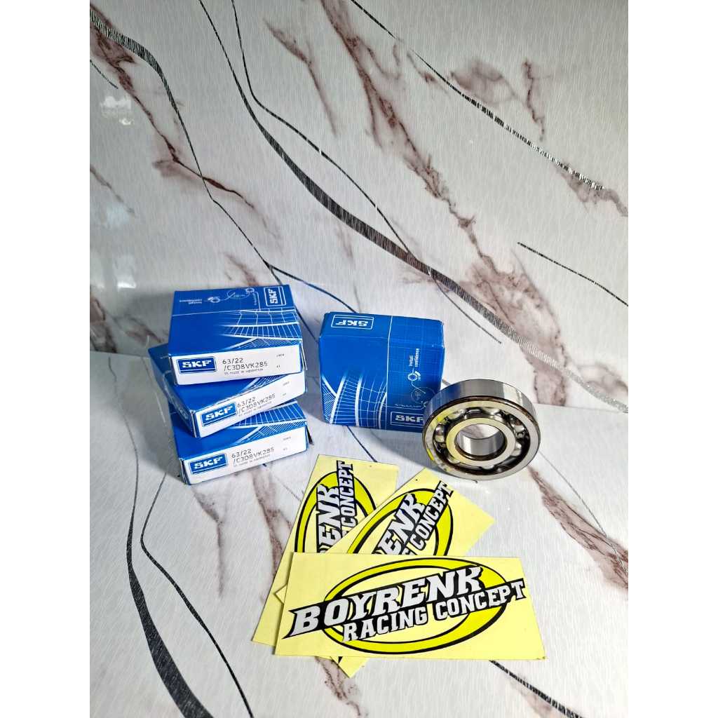 LAKER BEARING 6007 6205 63/22 6304 6305 SKF ENDURO -BOYRENK SURABAYA