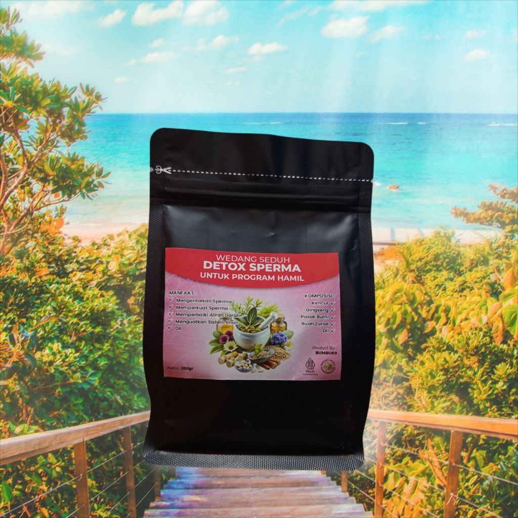 Wedang Herbal Detox sperma untuk promil