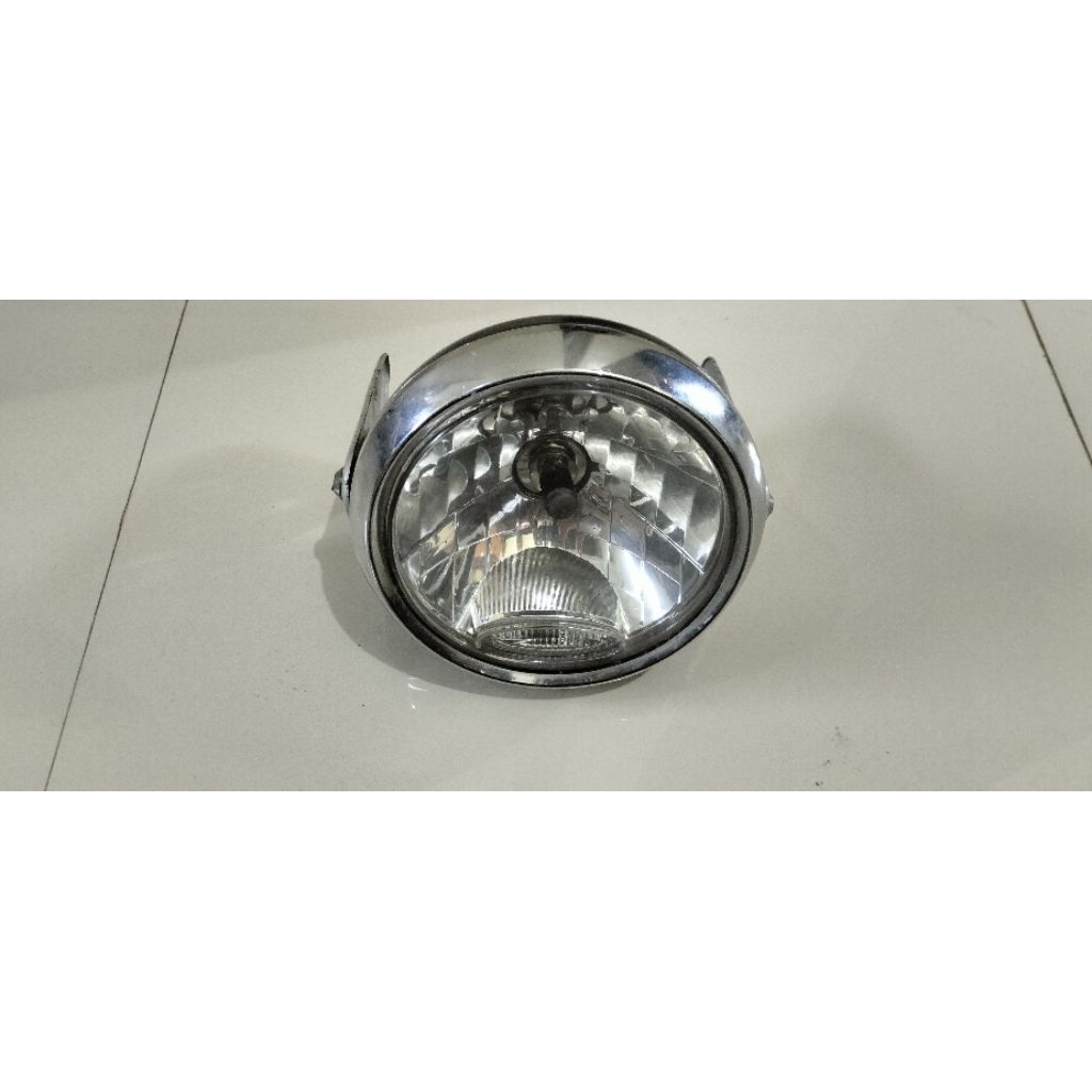 reflektor lampu depan headlamp Yamaha Vixion old bulat pnp RX king peredam