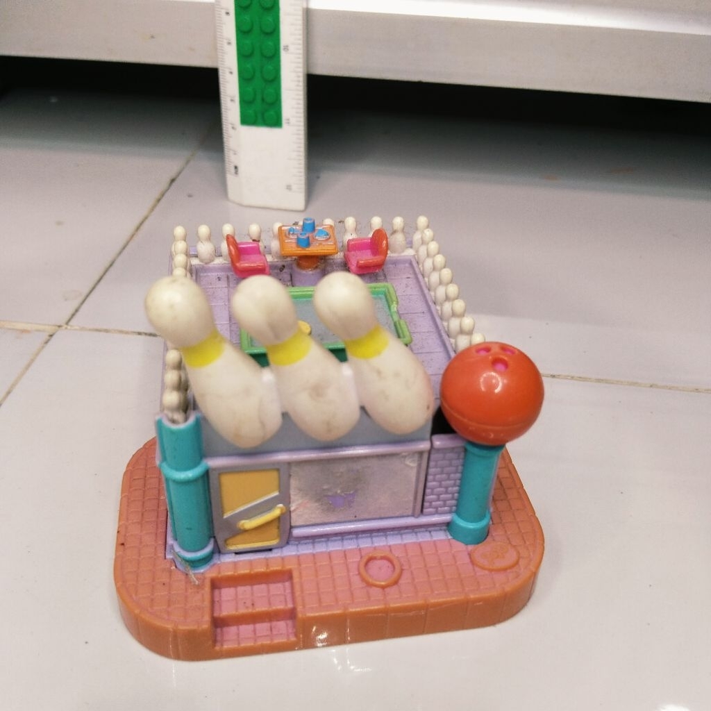 pollypocket bluebird bowling rare/vintage
