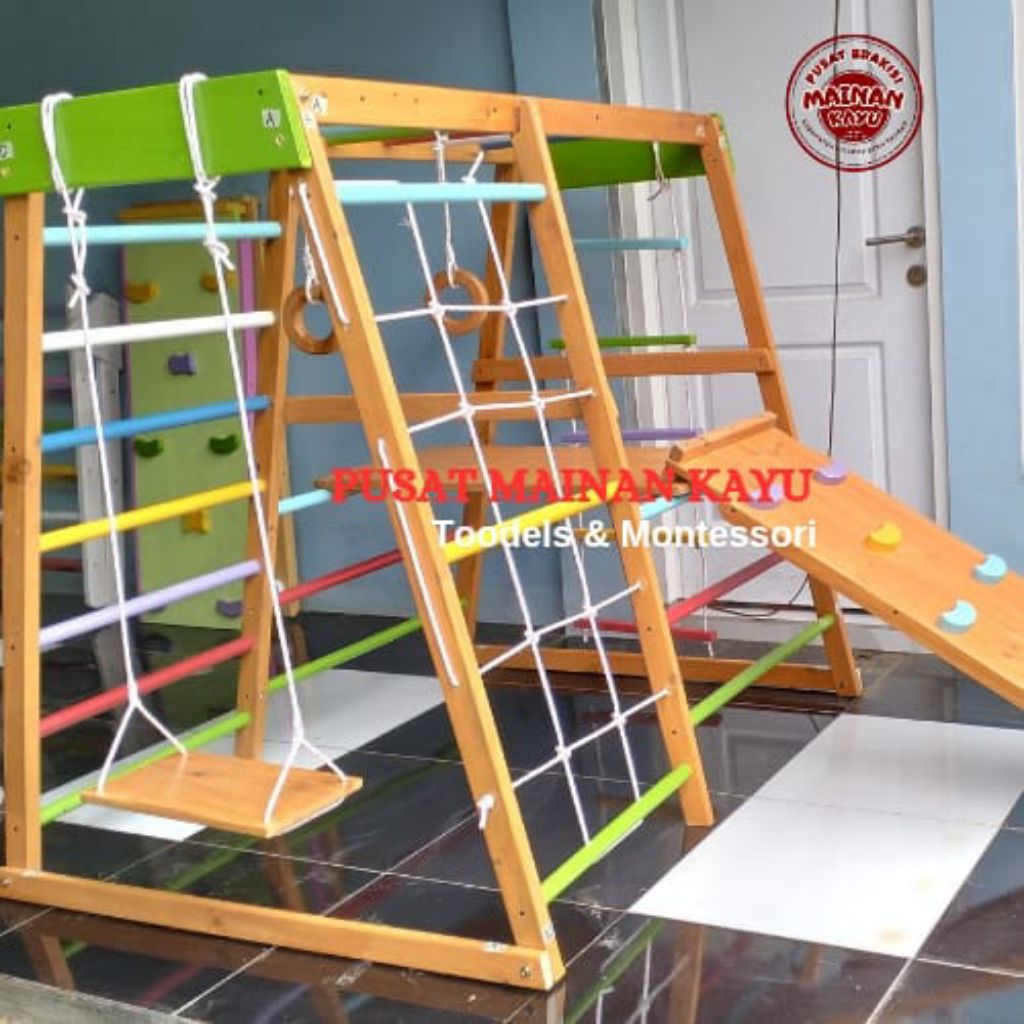 brakiasi perosotan ayunan murah super lengkap jumbo