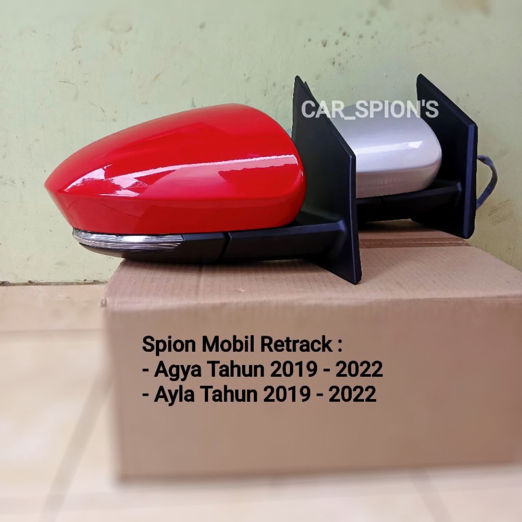 Spion Mobil Agya Spion Ayla Tahun 2019-2022 Retrack lipat otomatis