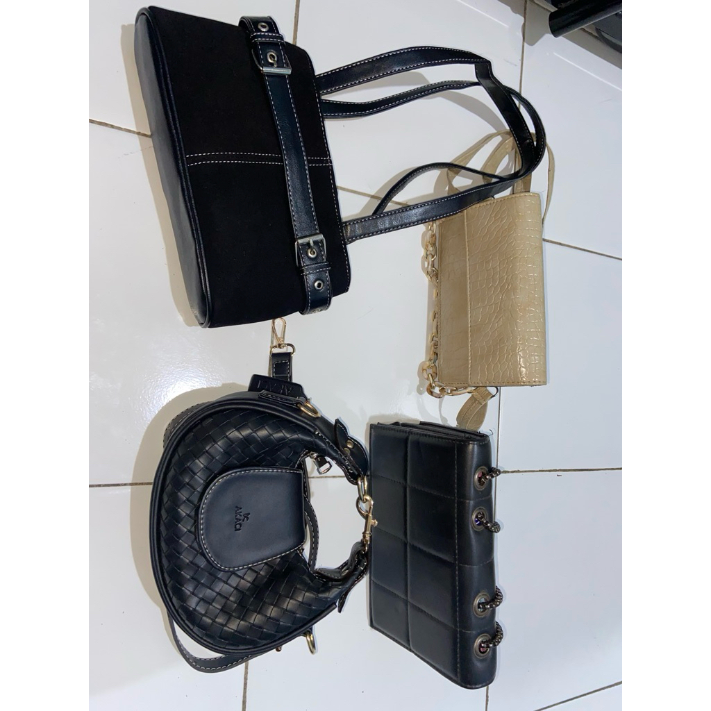 PRELOVED KOLEKSI TAS BAHU/TAS SELEMPANG WANITA. TIDAK BISA COD TOLONG BACA DESKRIPSI
