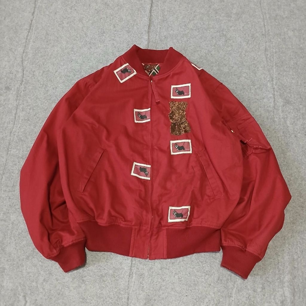 jacket Teddy bear pink house vtr reversible