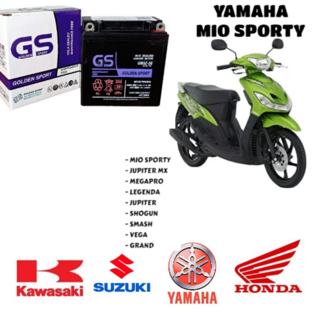 Aki GS kering Mio sporty Mio smile grand Astrea