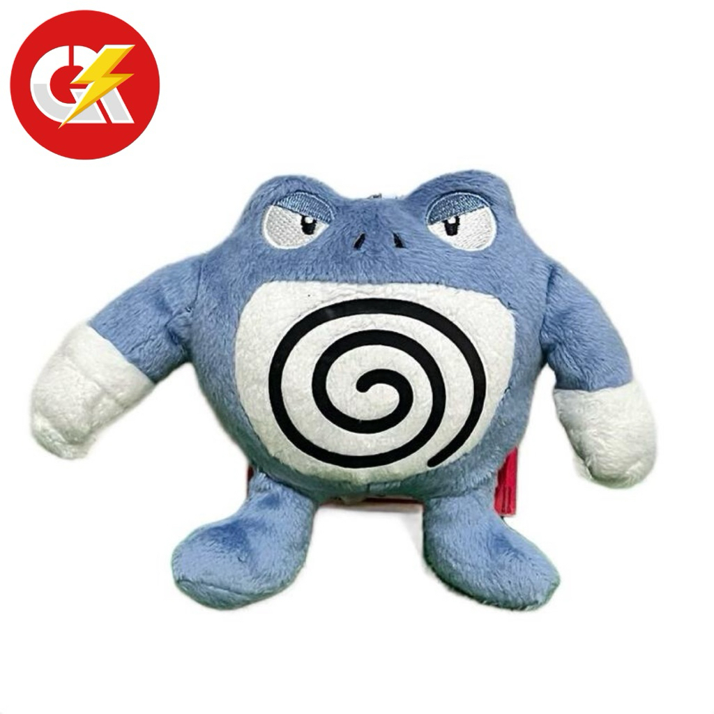 Boneka plush Keychain pokemon Poliwrath Partner Original Pokemon Banpresto