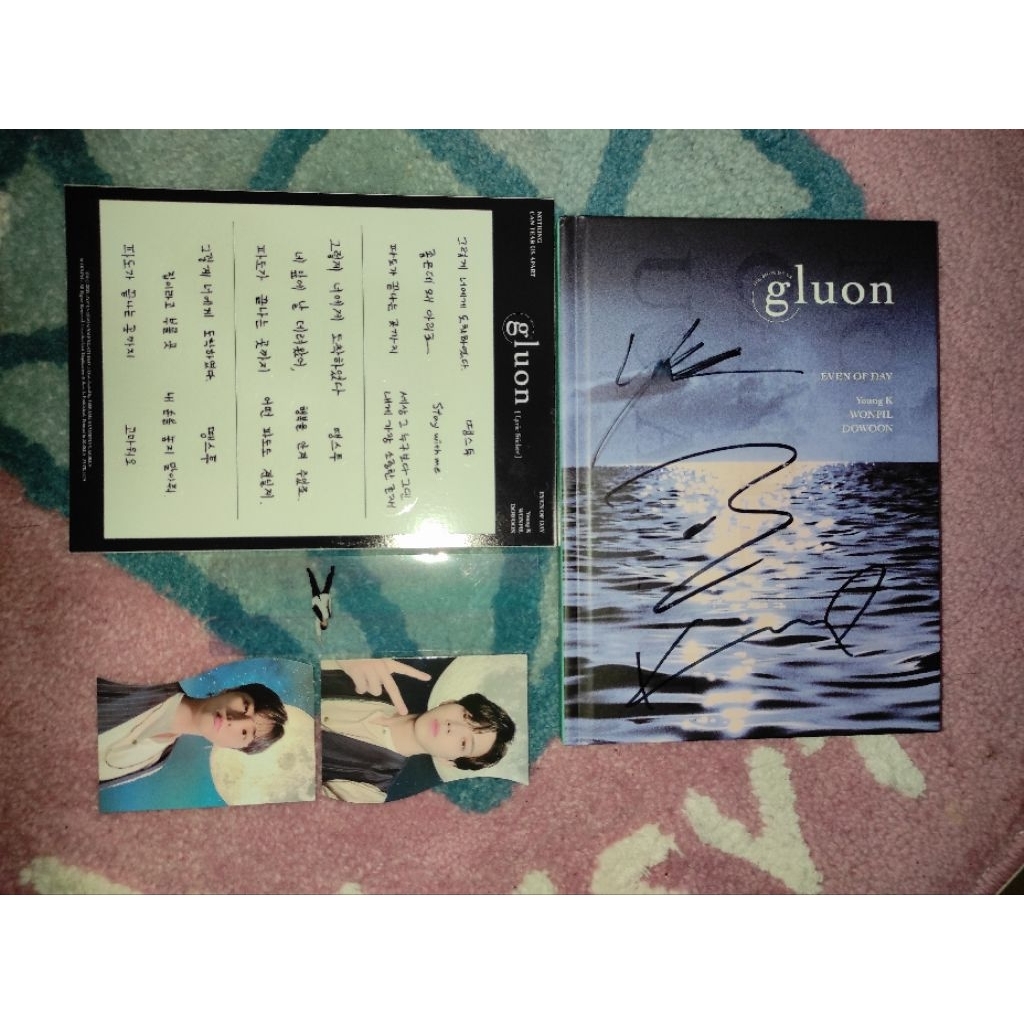 DAY6 Even of Day Gluon album signed set