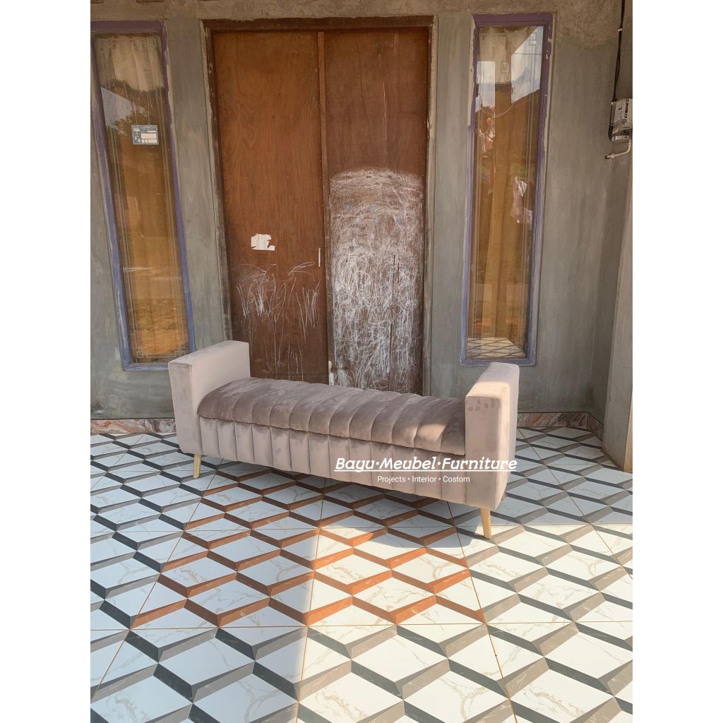 Sofa retro Minimalis Sederhana