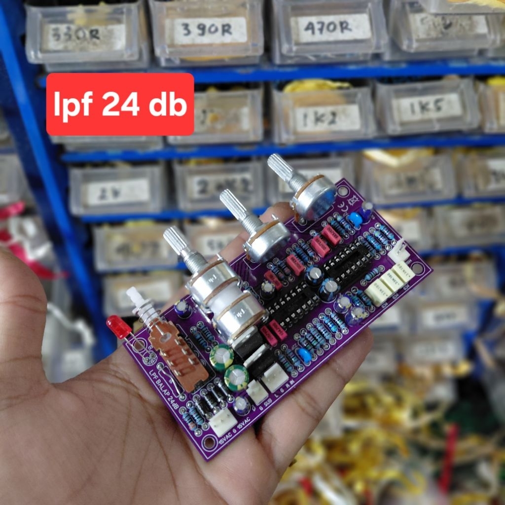 Kit Lpf 24 db out mid dan out sub By tholenjatiaudio