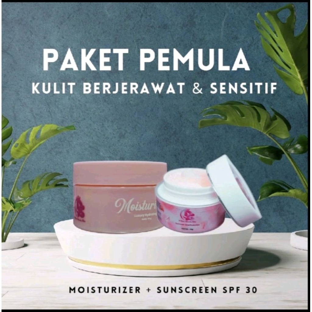 moisturizer + sanscreen spf 30