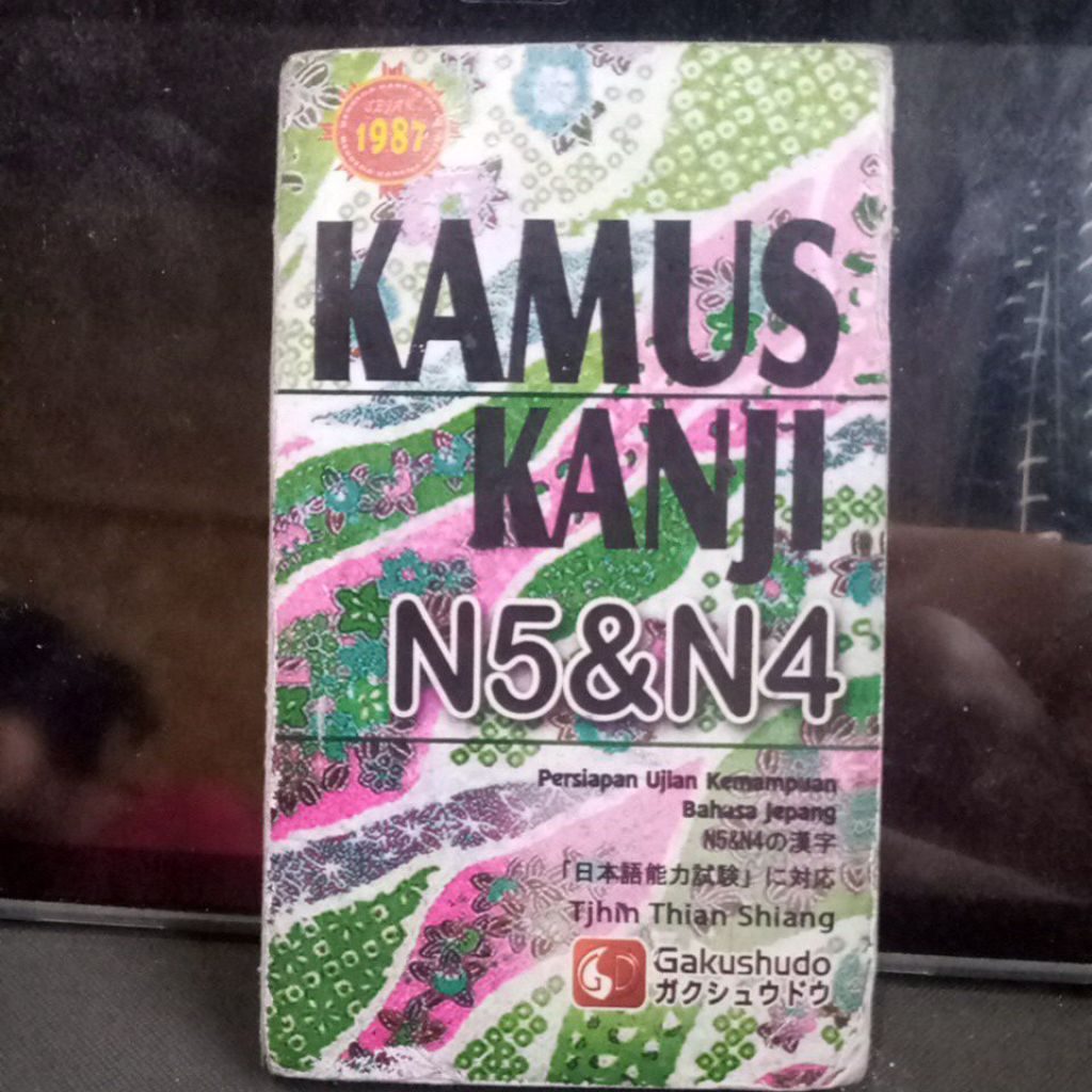 BUKU KAMUS KANJI N5&N4
