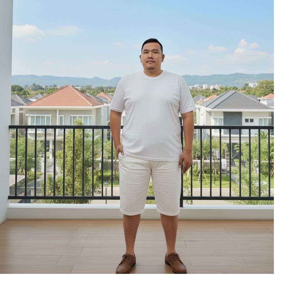 Celana Pendek Jumbo pria 100Kg / Celana pendek Jumbo Big Size / Celana  Pendek Jumbo Pria Melar