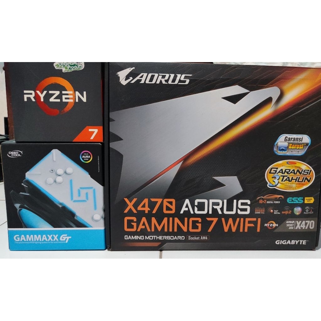 Paket AMD Ryzen 7 + mobo