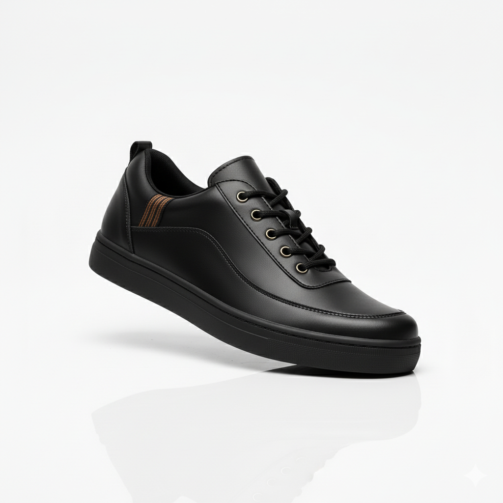 VENOM HARUNO FULL BLACK - Sepatu Casual Big Size 50 Sepatu Casual Unisex Pria Wanita