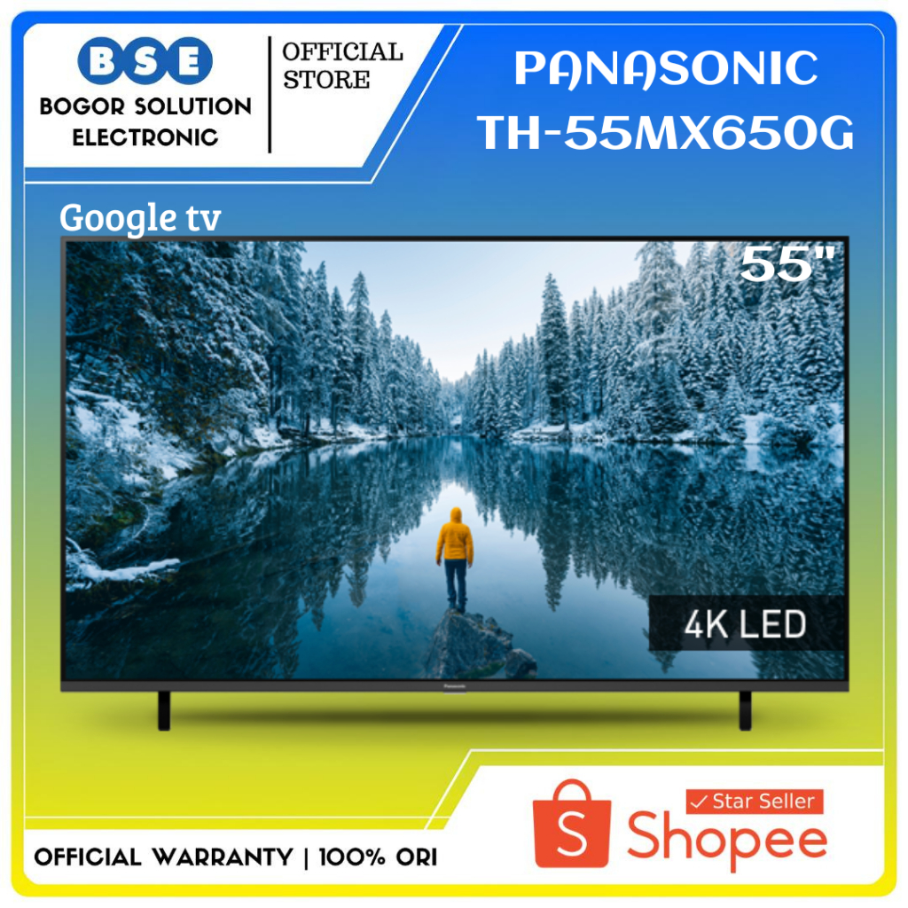 Panasonic 4K TH-55MX650G Google  TV 55Inci Panasonic 55MX650 Google TV 55 Inch Panasonic TH55MX650G 