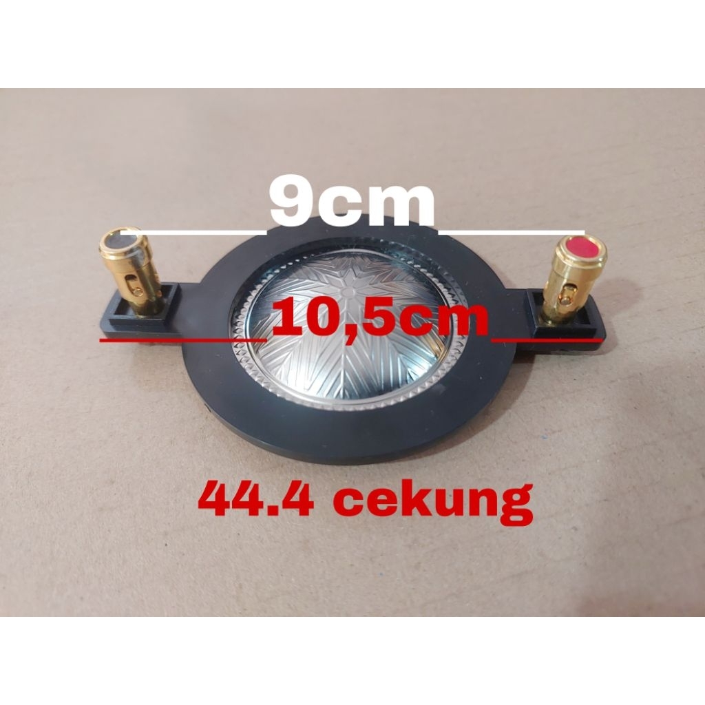 Spul horn tweeter 44,4 Cekung box hitam