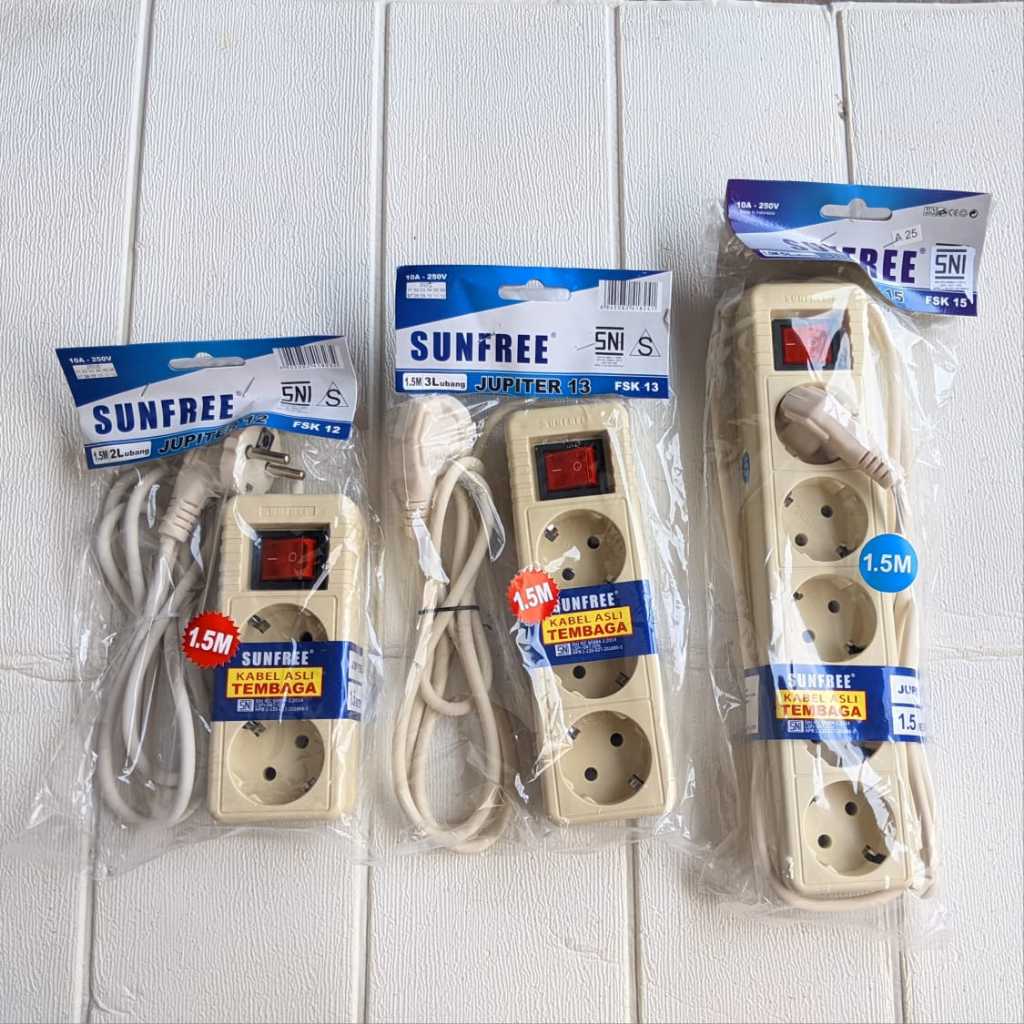 STOP KONTAK LISTRIK SUNFREE JUPITER