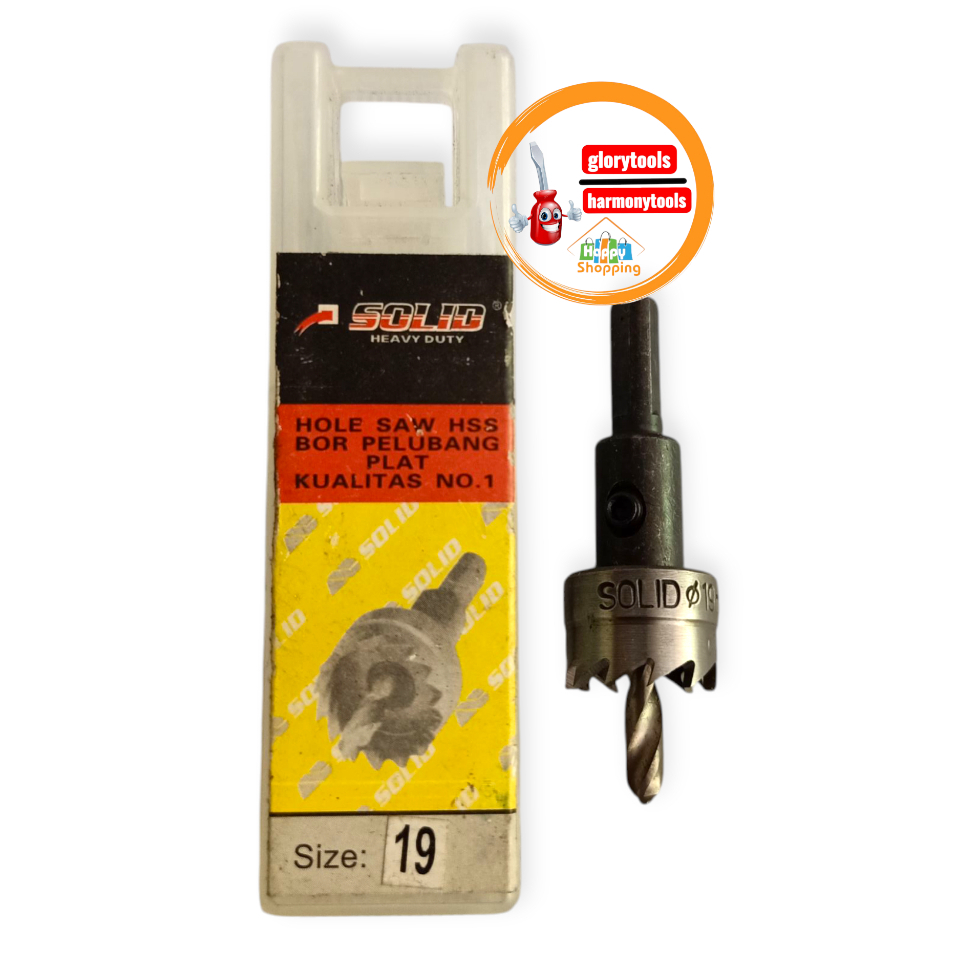 Mata Bor Hole Saw HSS / Hole Saw HSS Solid