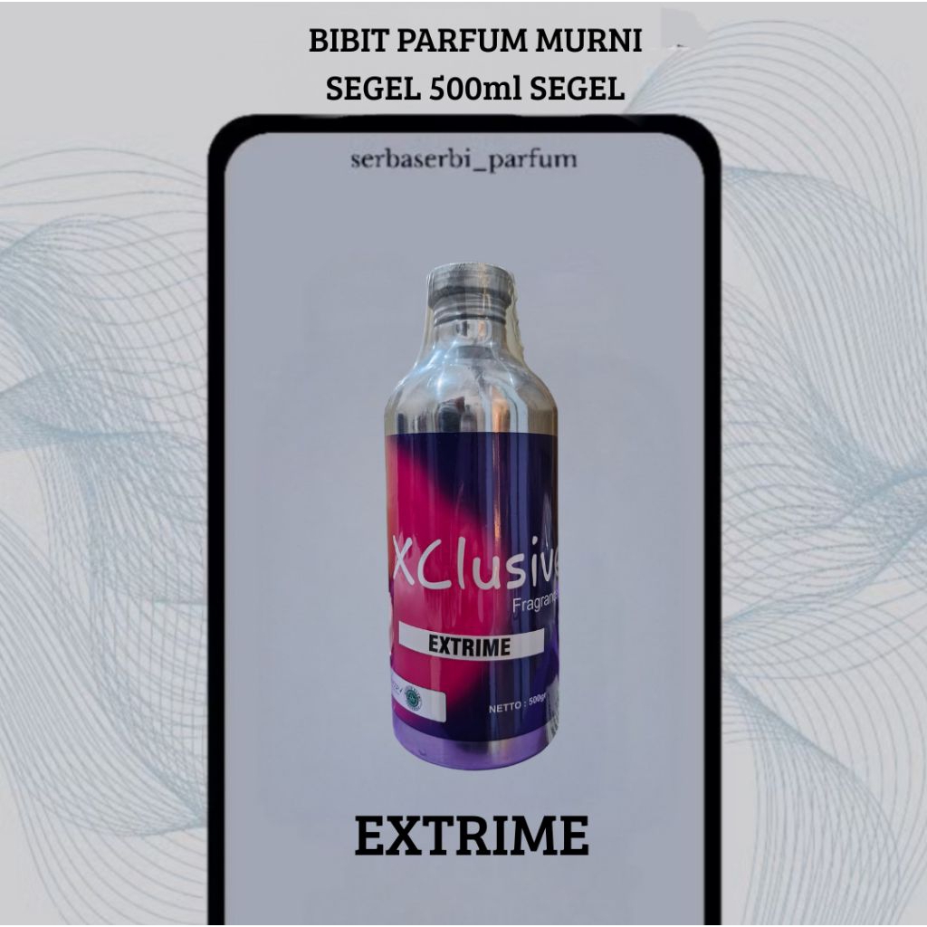 PARFUM EXTRIME INSPIRED BULGAR1 EXTREM BY XCLUSIVE 500ML SEGEL