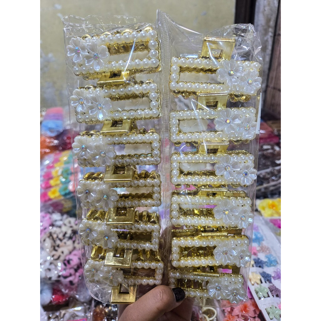 (12pcs)Salon Kotak mutiara Mix Warna