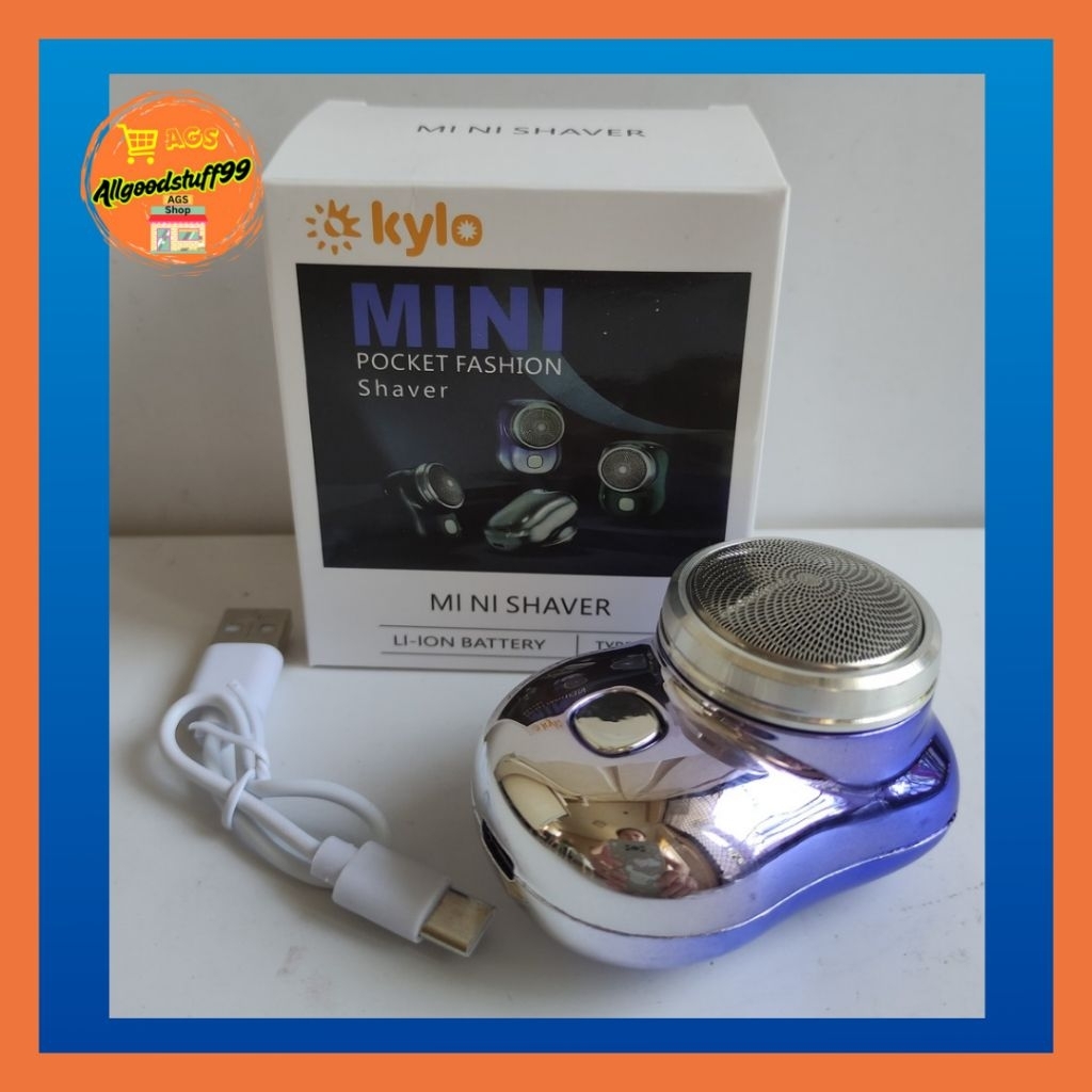 Alat Cukur Elektrik Mini Pencukur Jenggot Kumis Electrik Shaver / Pisau Cukur Pemangkas Elektrik