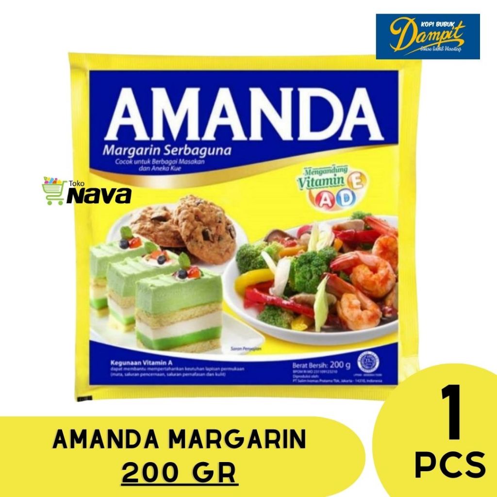 AMANDA MARGARINE 200gr / AMANDA MARGARINE