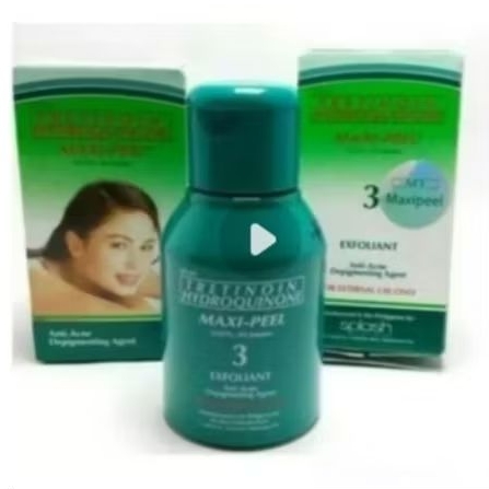 Maxipeel Exfoliant Solution  hijau No. 3