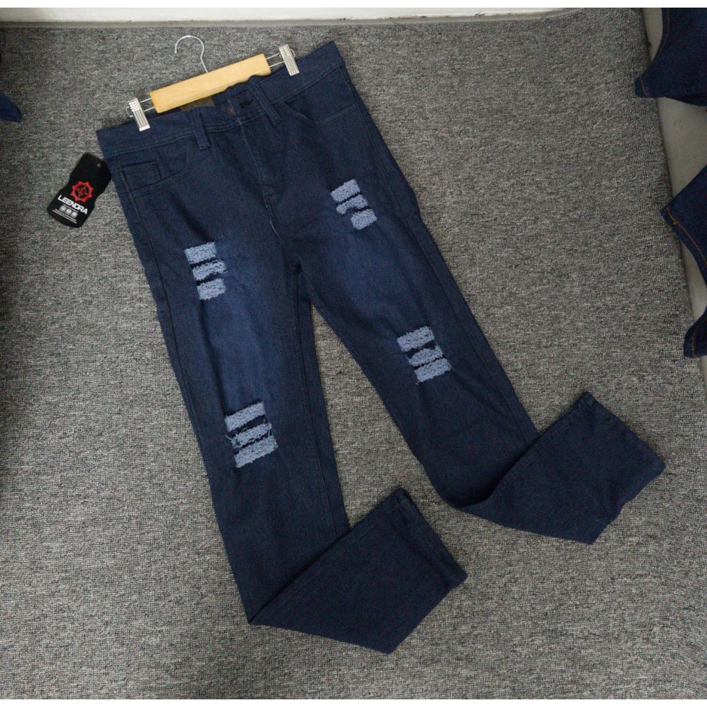 Celana Starboy Sobek slimfit / Celana Jeans Sobek Pria Korean style