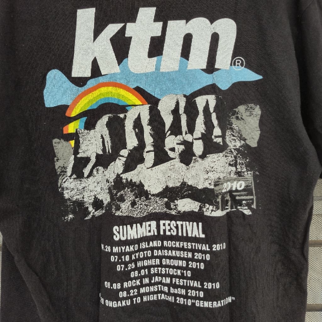 KTM tee japan brand X festival trip